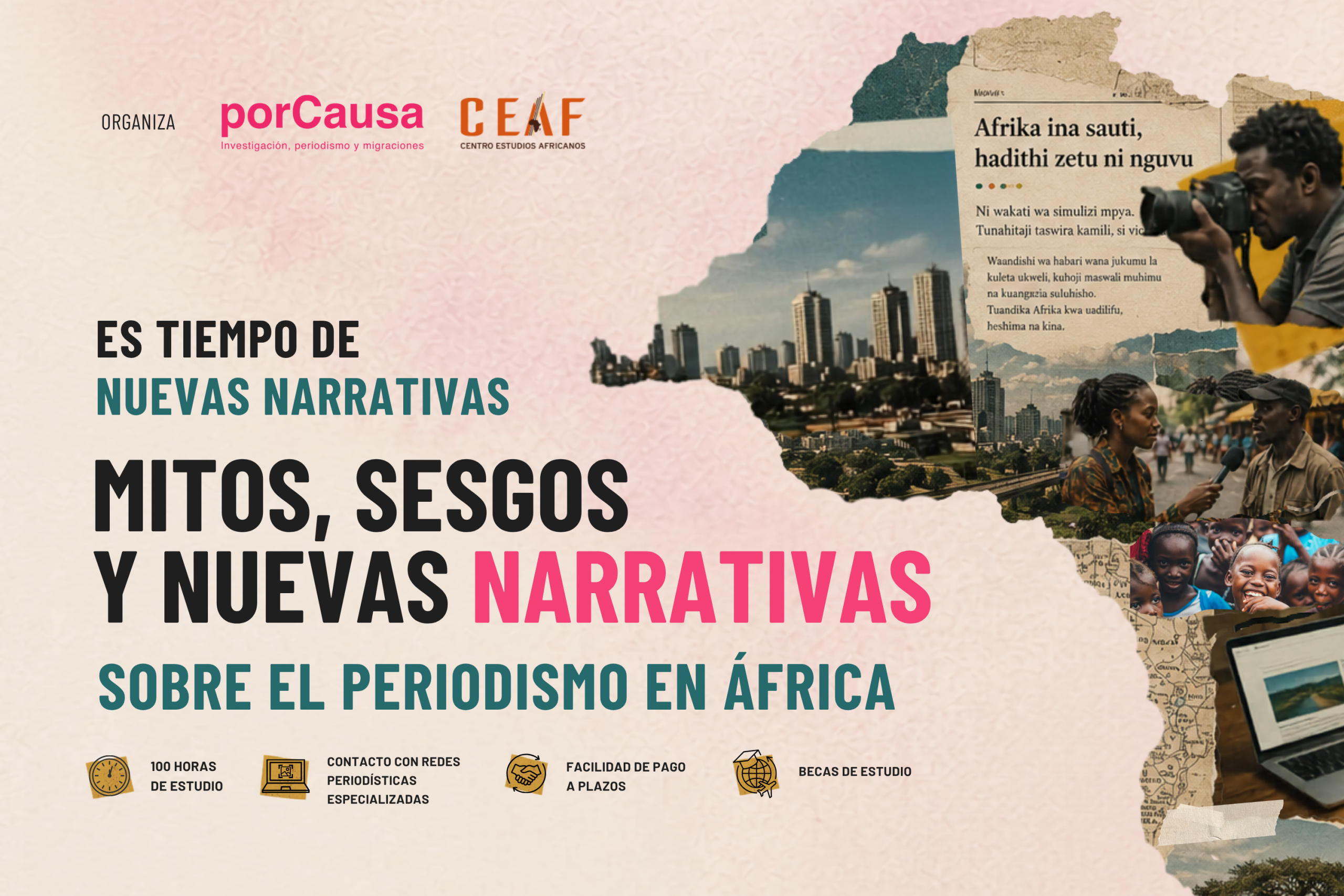Imagen oficial del curso Periodismo en África
